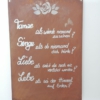Spruchschild "Tanze"