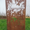 Sichtschutzwand "Traumgarten"
