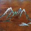 Sichtschutzwand "Berglandschaft" – Bild 3