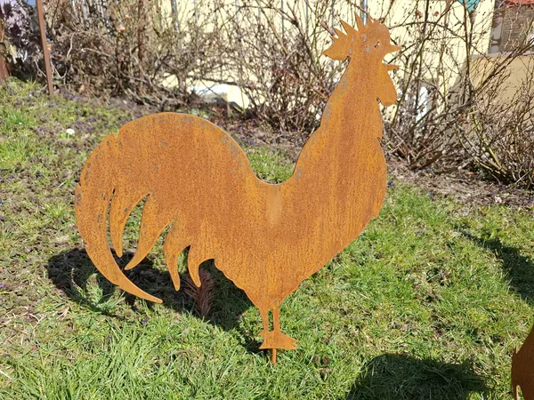 Hühnerfamilie im Set 2 Größen zum Stecken – Bild 4